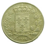 France 20 Francs 1818-W (Lille) Louis XVIII