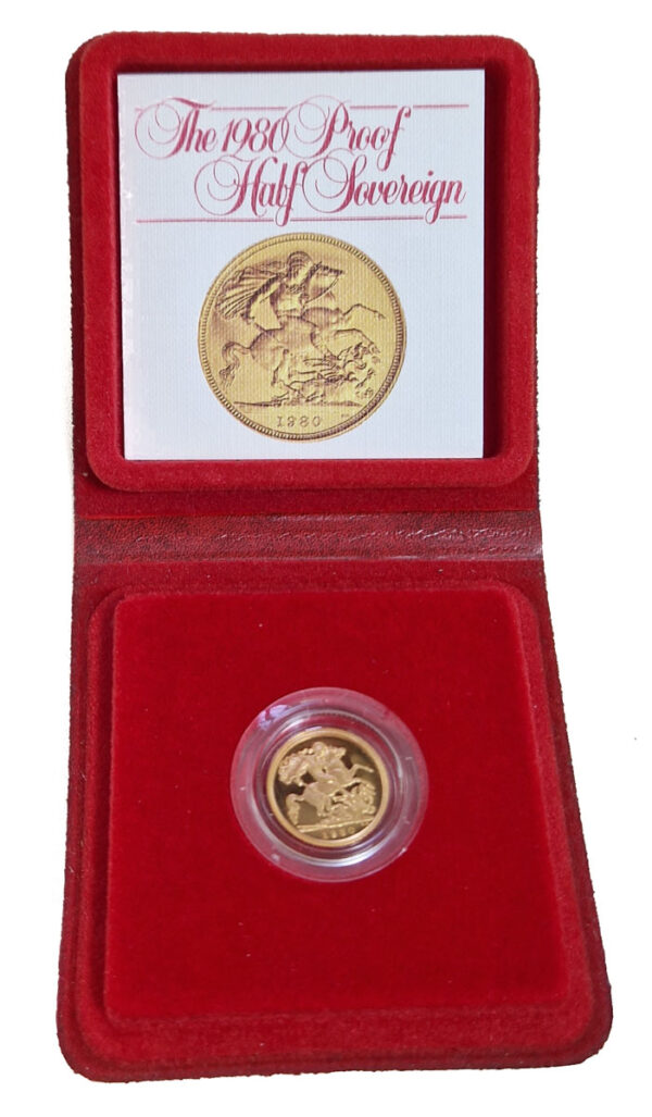 United Kingdom 1/2 Sovereign 1980 Elizabeth II