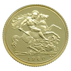 United Kingdom 1/2 Sovereign 1980 Elizabeth II