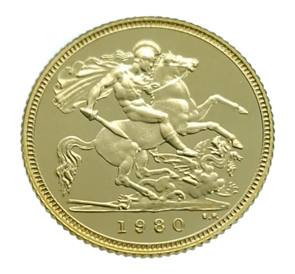 United Kingdom 1/2 Sovereign 1980 Elizabeth II