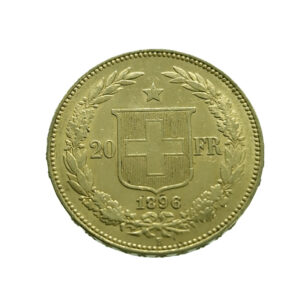 Switzerland 20 Francs 1896 Helvetia