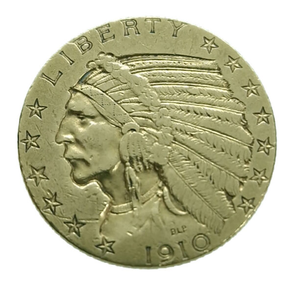 USA 5 Dollars 1910 Indian Head