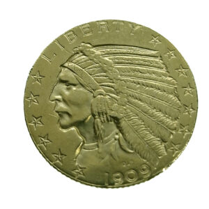 USA 5 Dollars 1909-D Indian Head