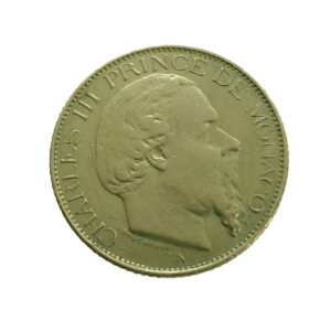 Monaco 20 Francs 1878 Charles III