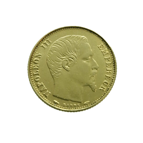 France 5 Francs 1854-A Napoleon III - Small version
