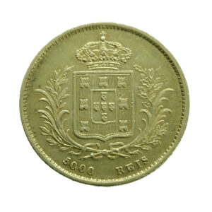 Portugal 5000 Reis 1862 Luiz I