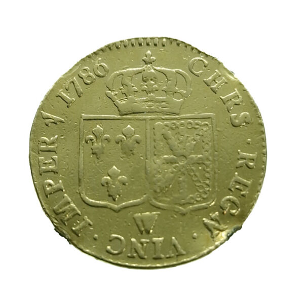 France Louis d`or 1786-W Lille - Louis XVI