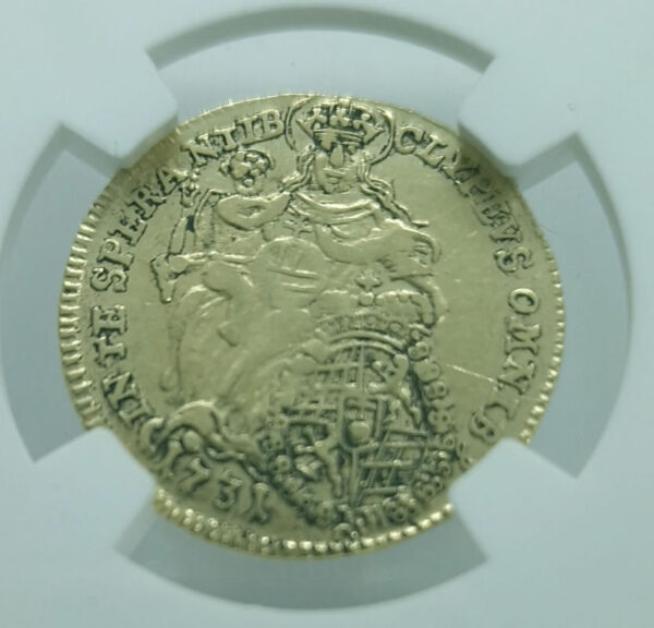 GERMANY 1/4 Carolin 1731 Charles Albert - 2.5 Thaler