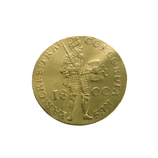 Nederland, Utrecht 1 Dukaat 1800 Batavian Republic