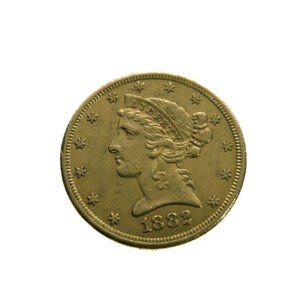 USA 5 Dollars 1882-S Coronet Head