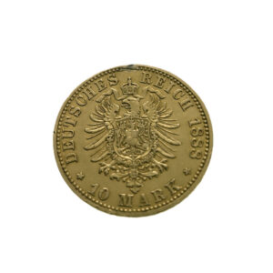 Germany, Prussia 10 Mark 1888-A Friedrich III
