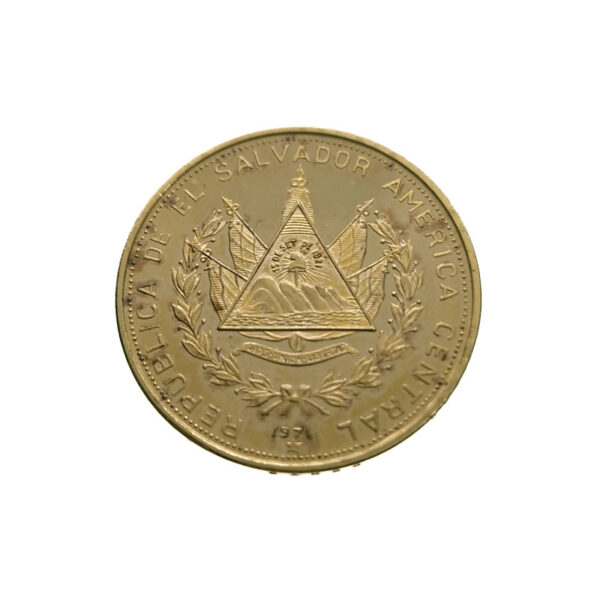 El Salvador 50 Colones 1971 Independence