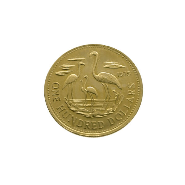Bahamas 100 Dollars 1975 Independence - Elizabeth II