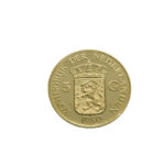 Nederland 5 Gulden 1980 Medal - Troonwissel Juliana UNC