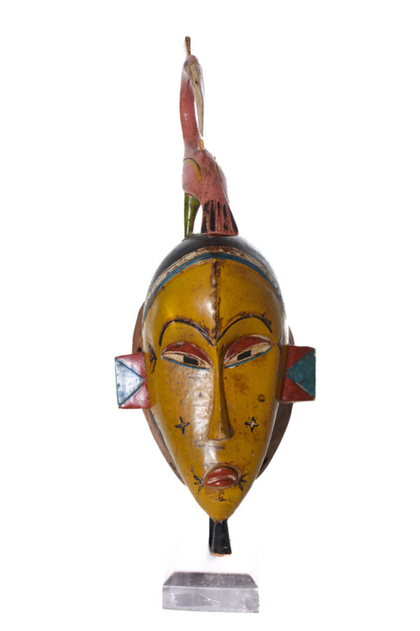 Dance mask - Wood - Guro - Ivory Coast