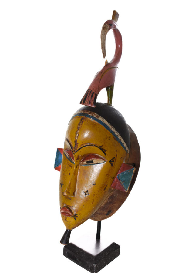 Dance mask - Wood - Guro - Ivory Coast