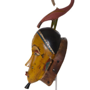 Dance mask - Wood - Guro - Ivory Coast