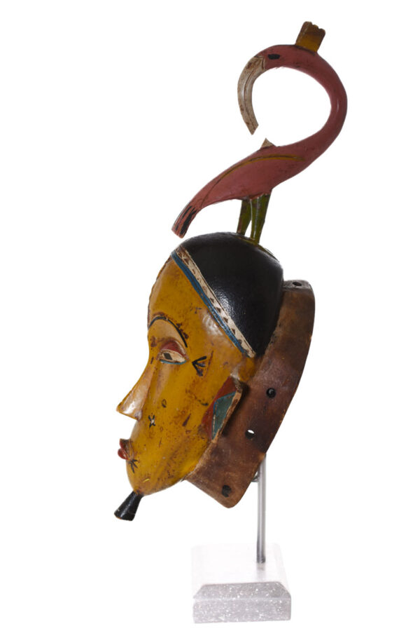 Dance mask - Wood - Guro - Ivory Coast