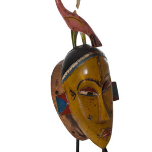 Dance mask - Wood - Guro - Ivory Coast