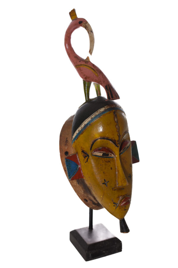 Dance mask - Wood - Guro - Ivory Coast