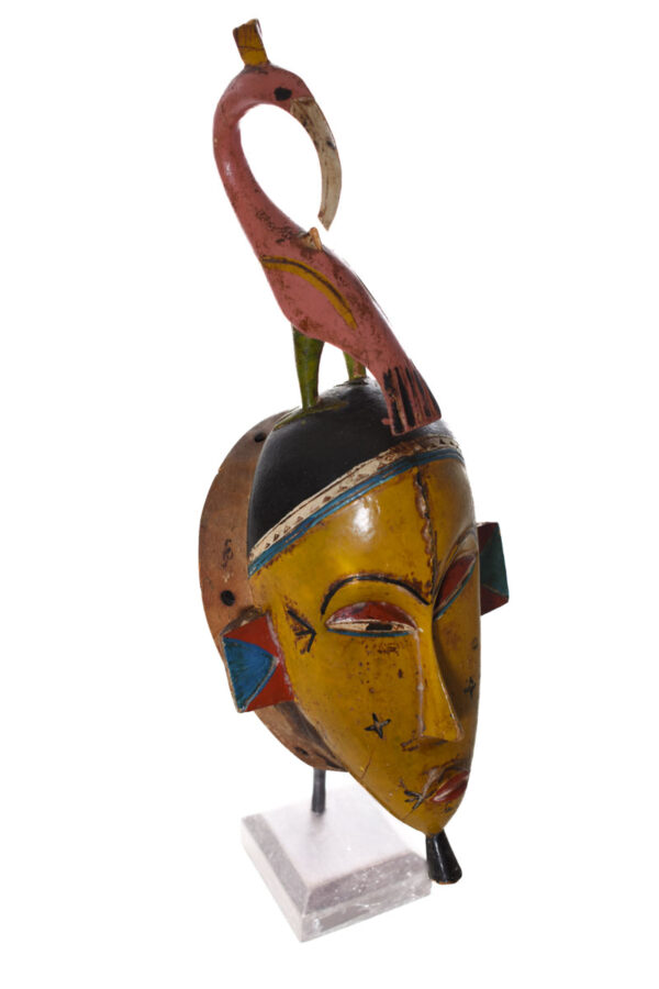Dance mask - Wood - Guro - Ivory Coast