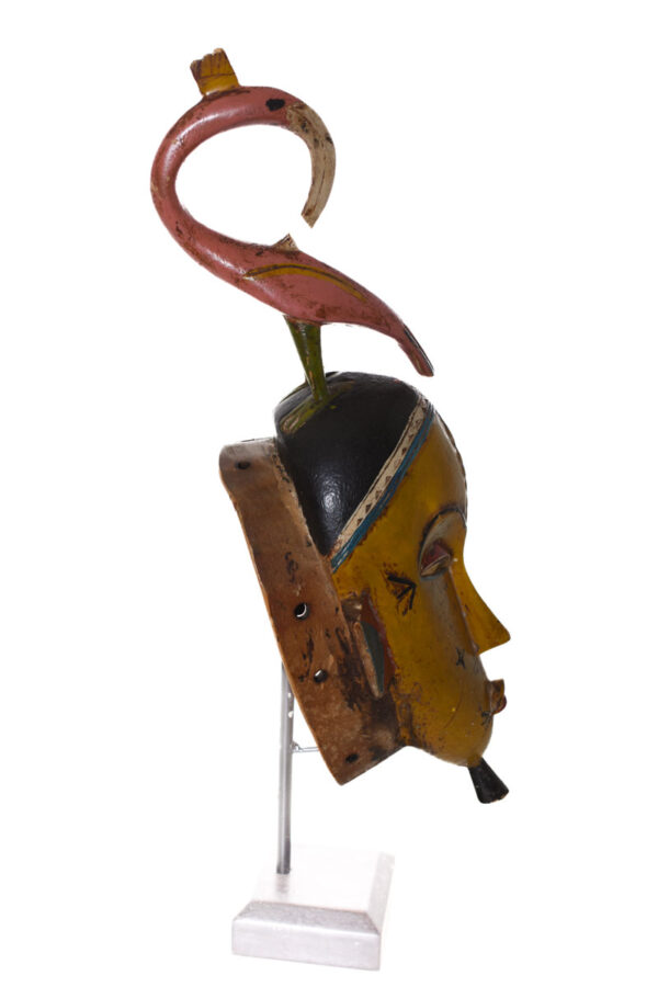 Dance mask - Wood - Guro - Ivory Coast