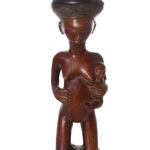 Maternity figure - Wood - Chokwe - Congo