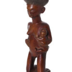 Maternity figure - Wood - Chokwe - Congo