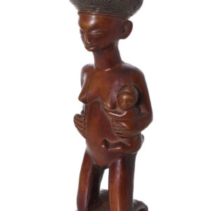 Maternity figure - Wood - Chokwe - Congo