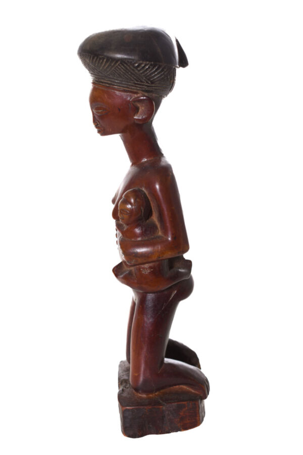 Maternity figure - Wood - Chokwe - Congo