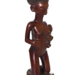 Maternity figure - Wood - Chokwe - Congo