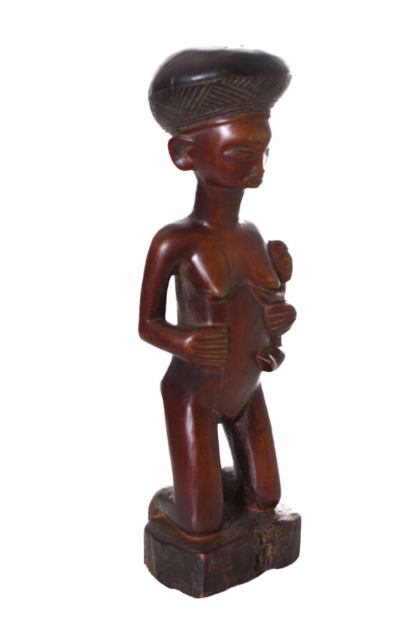 Maternity figure - Wood - Chokwe - Congo