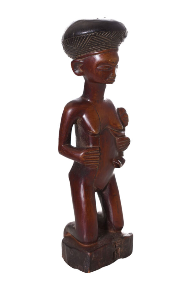 Maternity figure - Wood - Chokwe - Congo