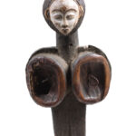 Blacksmith Bellow`s - Wood - Leather - Punu - Gabon