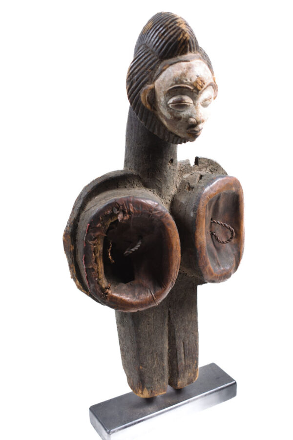 Blacksmith Bellow`s - Wood - Leather - Punu - Gabon