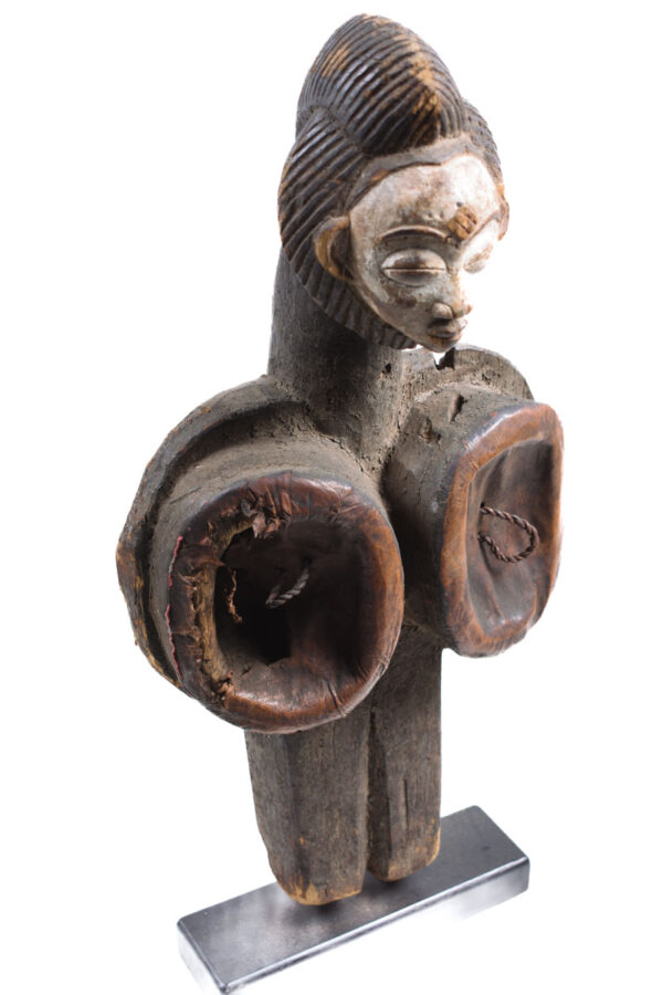 Blacksmith Bellow`s - Wood - Leather - Punu - Gabon