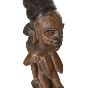 Maternity figure - Wood - Yoruba - Nigeria