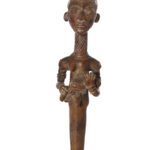 Maternity figure - Wood- Bena Lulua- DR Congo