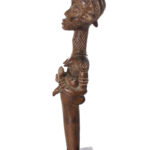 Maternity figure - Wood- Bena Lulua- DR Congo