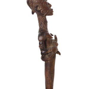Maternity figure - Wood- Bena Lulua- DR Congo