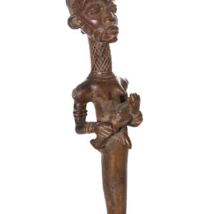 Maternity figure - Wood- Bena Lulua- DR Congo