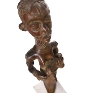Maternity figure - Wood- Bena Lulua- DR Congo
