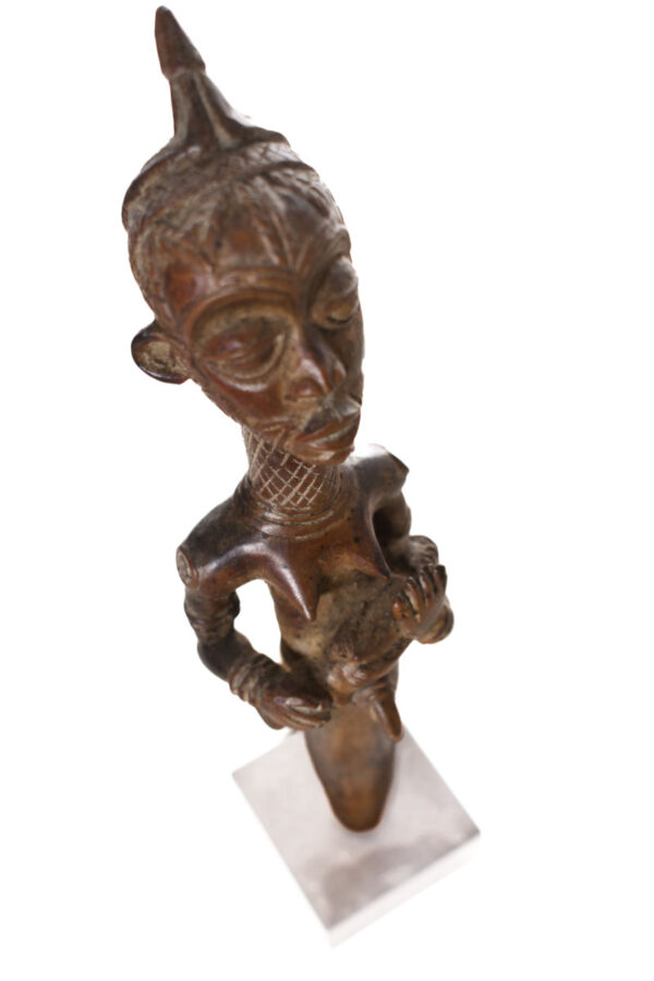 Maternity figure - Wood- Bena Lulua- DR Congo