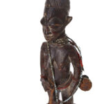 Ibeji Twins - Glass beads, Wood - Yoruba - Nigeria