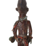 Ibeji Twins - Glass beads, Wood - Yoruba - Nigeria