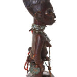 Ibeji Twins - Glass beads, Wood - Yoruba - Nigeria