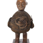 Fetish figure - Wood - Buti - Suku - Congo DRC