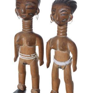 Fertillity doll figure (2) - Wood - Adan Ewe- Togo
