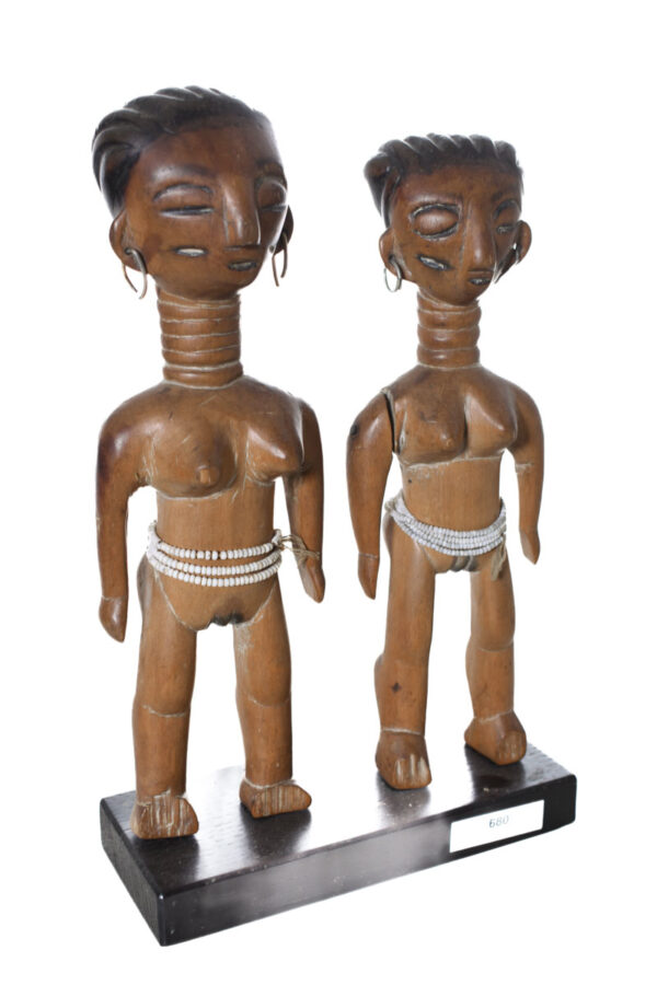 Fertillity doll figure (2) - Wood - Adan Ewe- Togo
