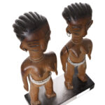 Fertillity doll figure (2) - Wood - Adan Ewe- Togo